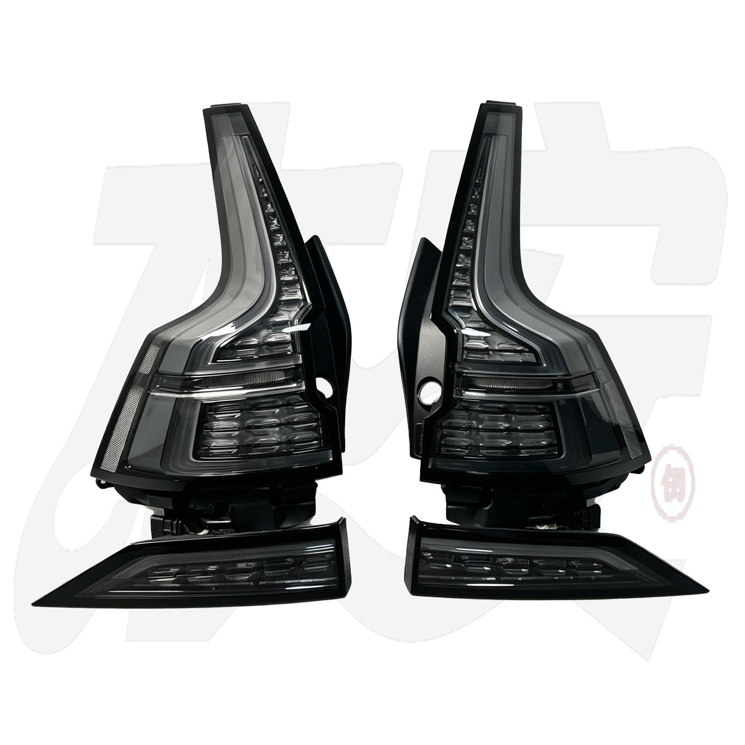 New Volvo V60 Aftermarket Custom Clear LED Tail Light Assembly - view 3