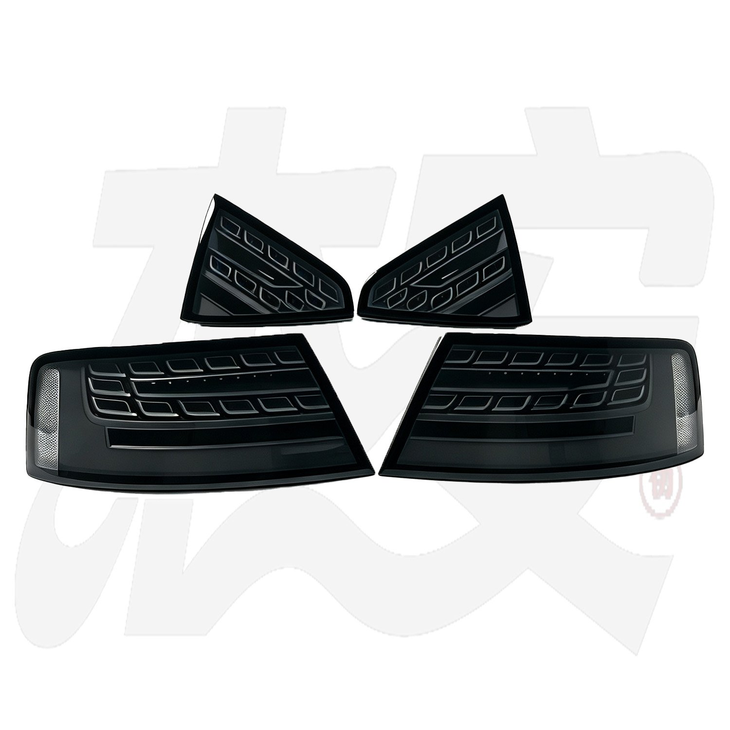 Aftermarket Custom Clear Black Base Tail Light Assembly For Audi A5 S5 Modified Rear Lamp - view 6