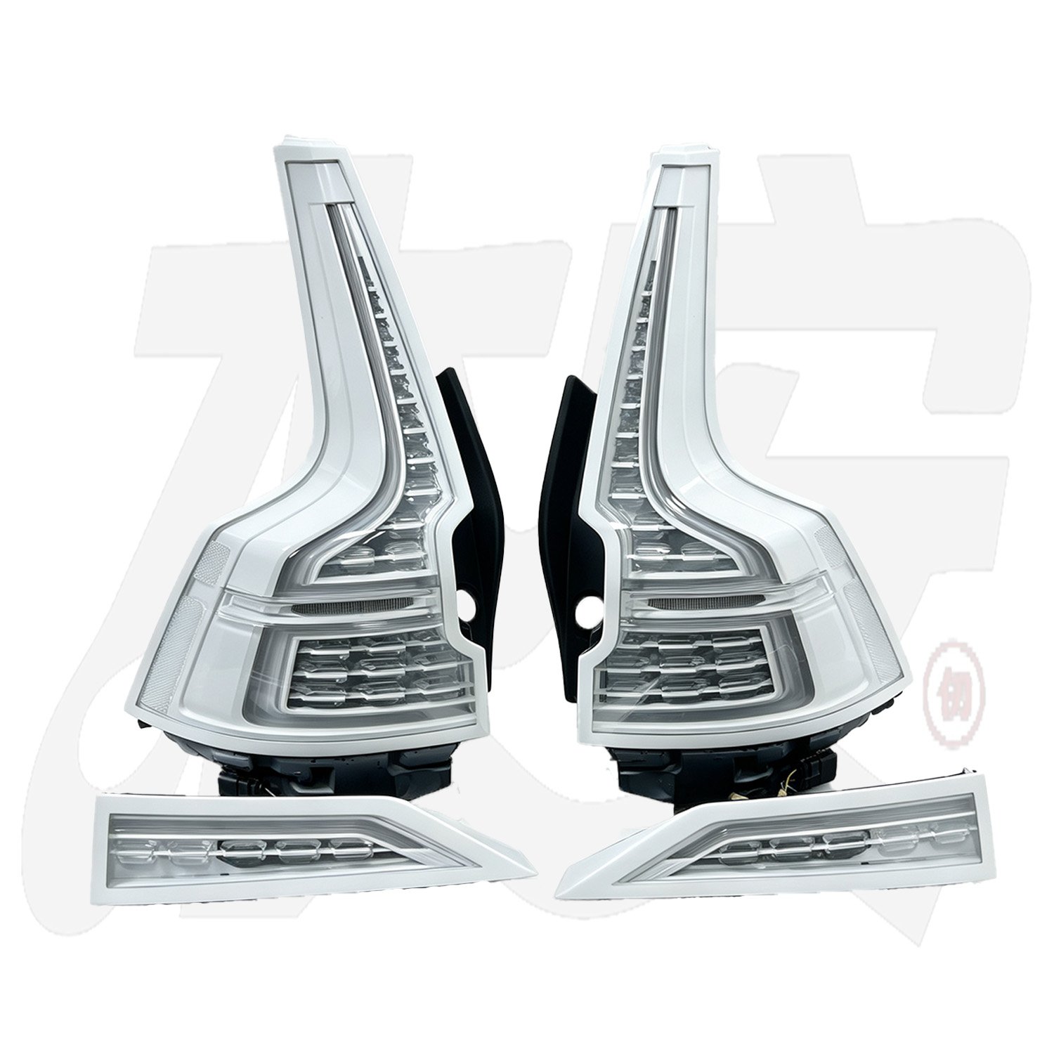 Modified Clear White Housing Tail Light Assembly Replacement For Volvo V60 Aftermarket Rear Taillamp - view 6