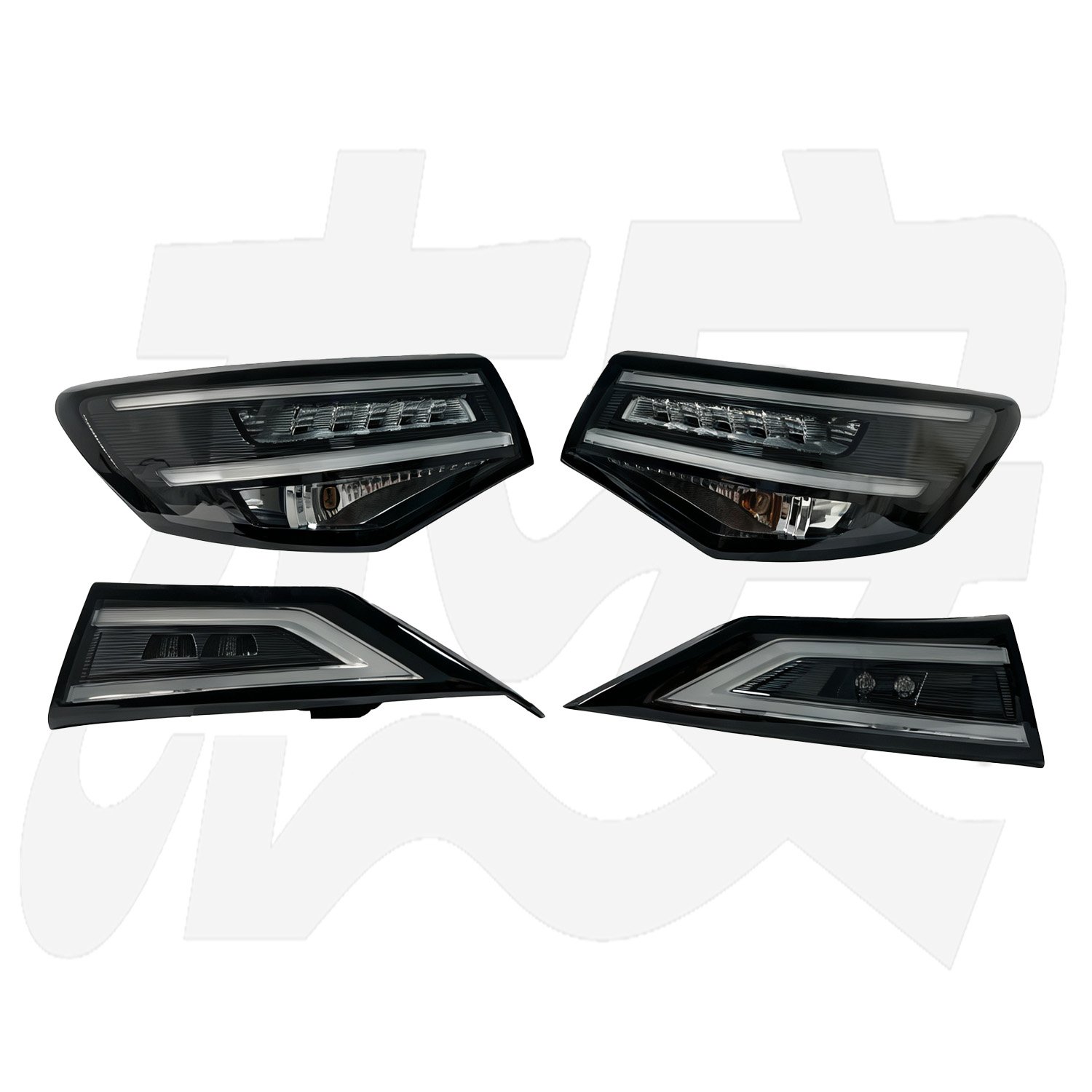 Modified Clear Black Housing Tail Lamp Assembly Fit for Nissan Sylphy E-Power Replacement Taillights - view 6