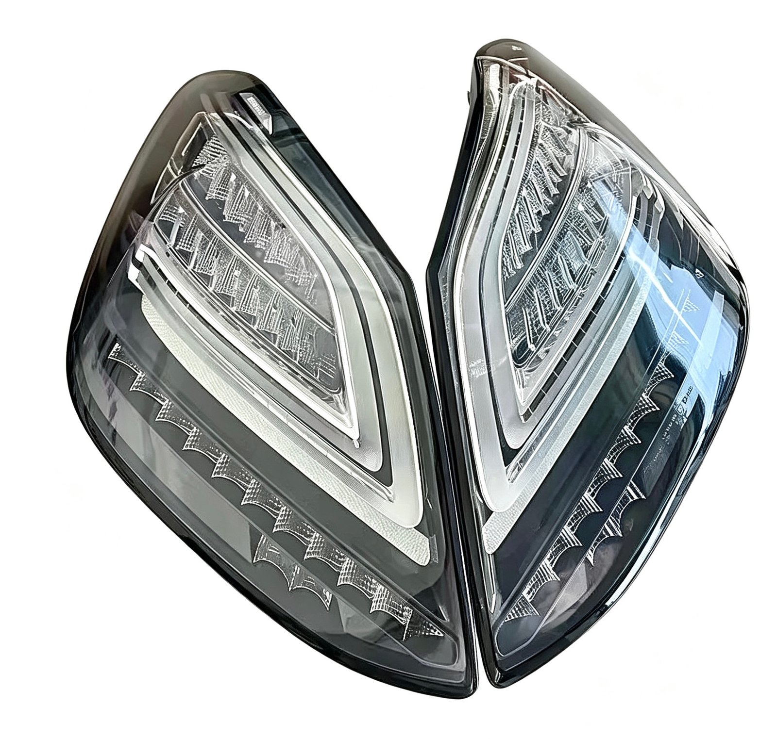 Full Clear Venom Modified Rear Taillights Fit Old Mercedes C-Class W205 - view 3