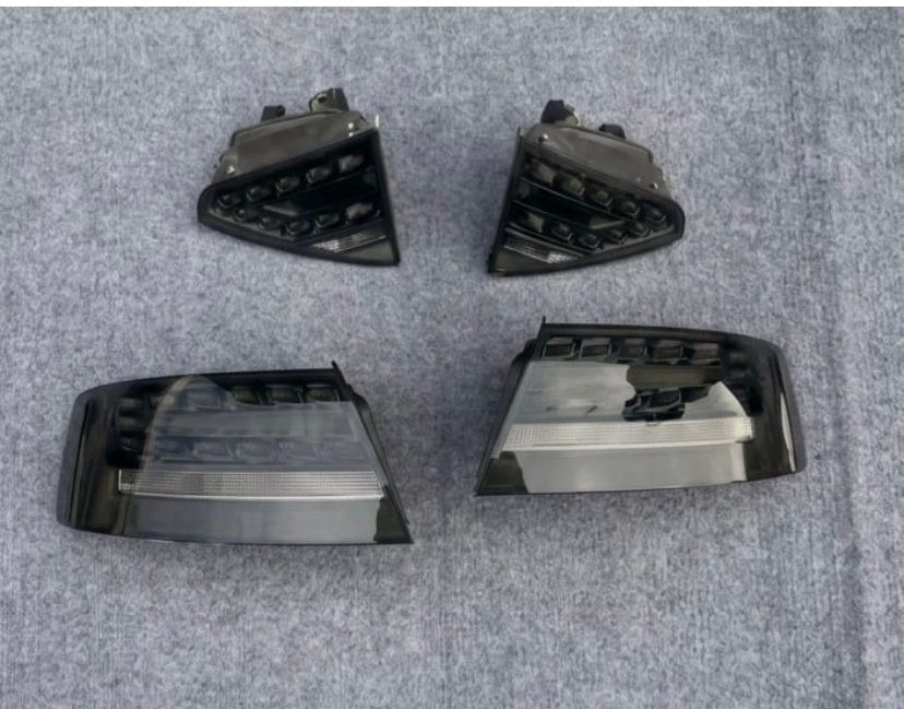Modified Clear LED Tail Light Assembly Replacement For Audi S5 - view 2