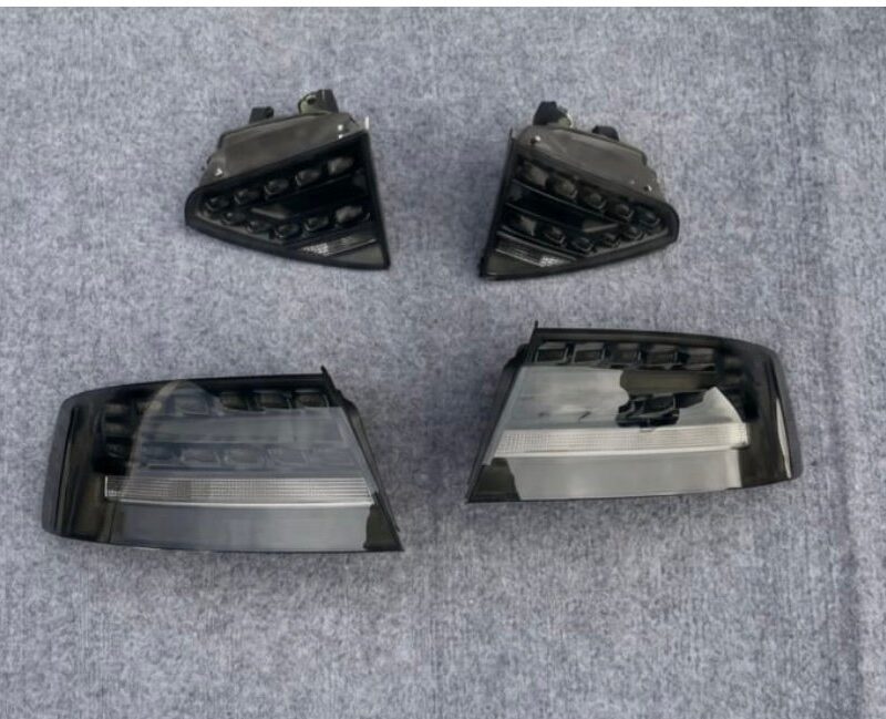 Modified Clear LED Tail Light Assembly Replacement For Audi S5