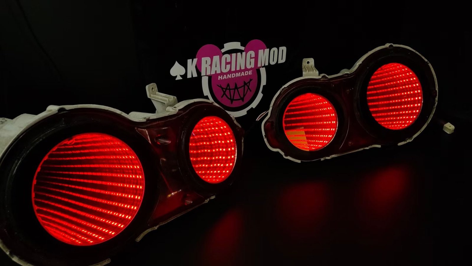 Smoke Black Infinite Depth LED Tail Lights Replacement for Nissan Skyline R34 GT-R - view 5