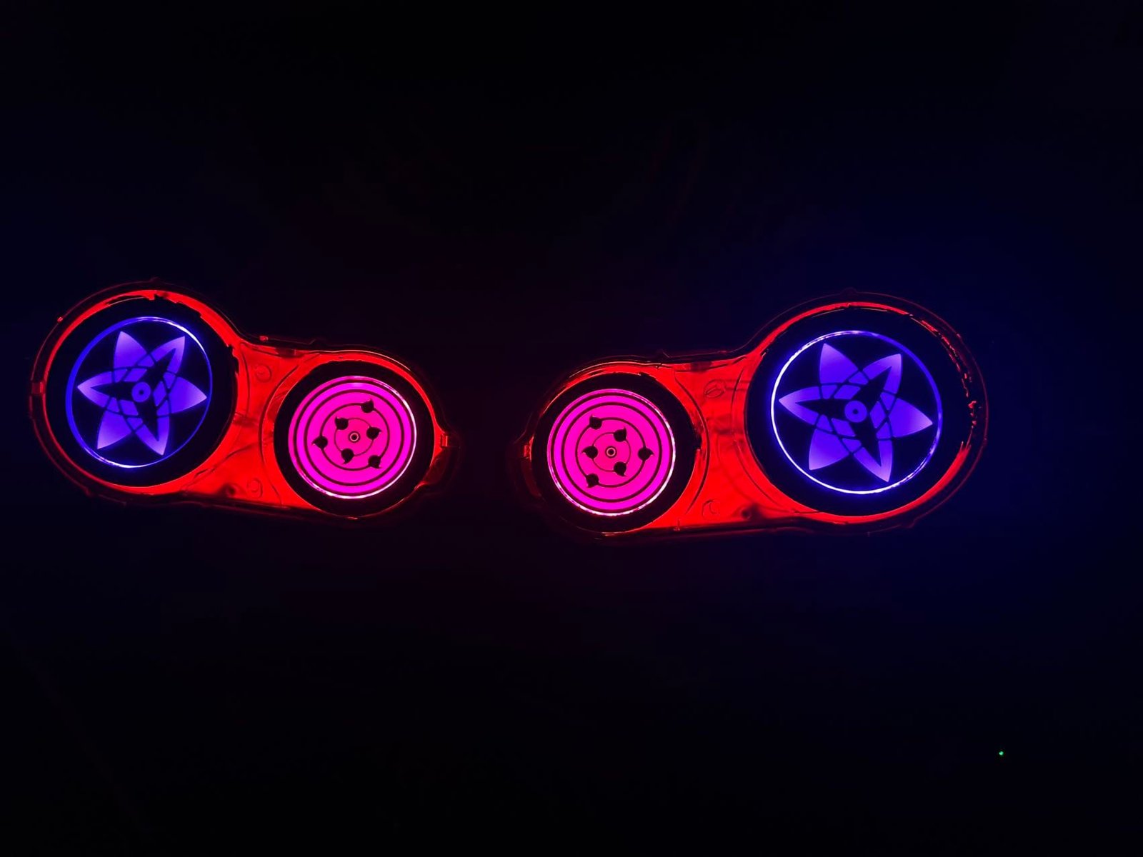 JDM Naruto Inspired Sharingan Tail Lights for Nissan Skyline GT-R R34 1999-2002