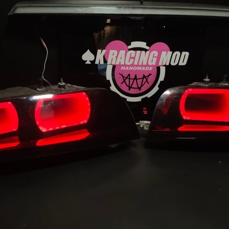 For Audi R8 4S/42 Abyss Style Deep Glow LED Tail Lights – Cyberpunk Design (Set) 2016+