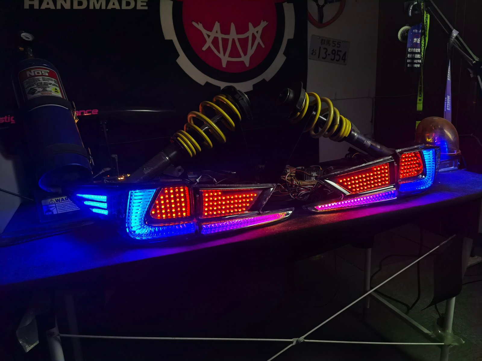 Multicolor RGB Programmable Tail Lights for Lexus IS 2006-2020 – Bluetooth APP Control - view 2