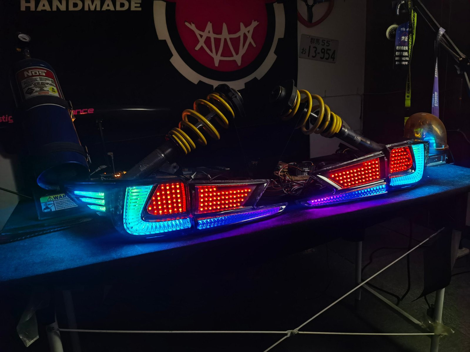 Multicolor RGB Programmable Tail Lights for Lexus IS 2006-2020 – Bluetooth APP Control - view 3