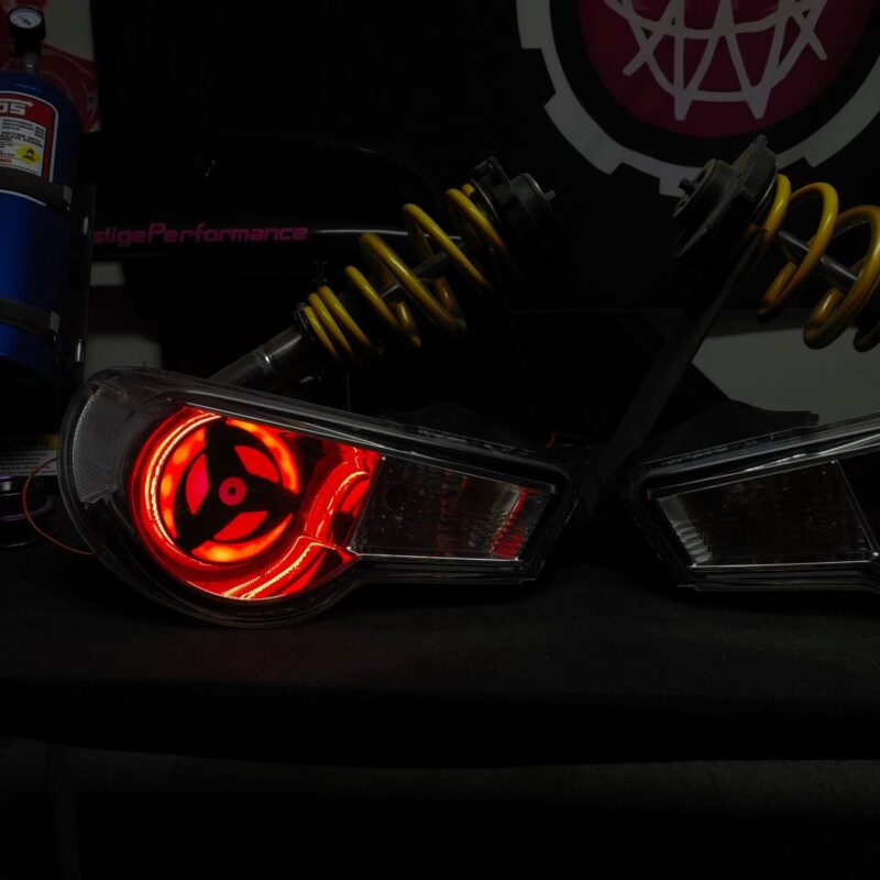 JDM Naruto Inspired Sharingan Tail Lights for Toyota GT86 ZN6 – APP Control & Dynamic Effects