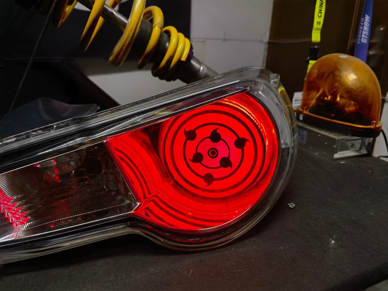 JDM Naruto Inspired Sharingan Tail Lights for Toyota GT86 ZN6 – APP Control & Dynamic Effects - view 4