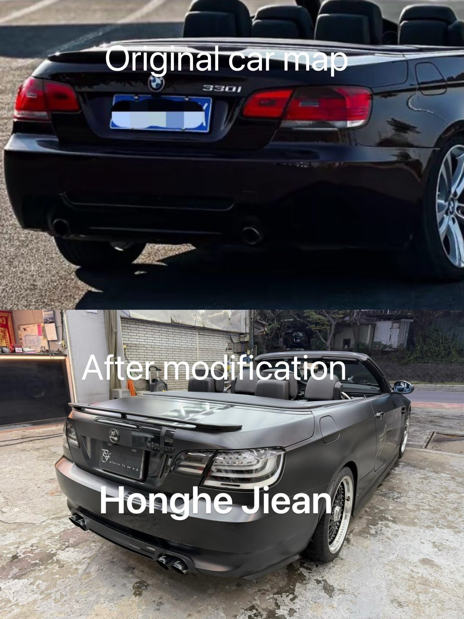 BMW Transparent Black – Bottom Tail Lights, Precision – Machined from Original Parts for Tail Light Customization - view 2