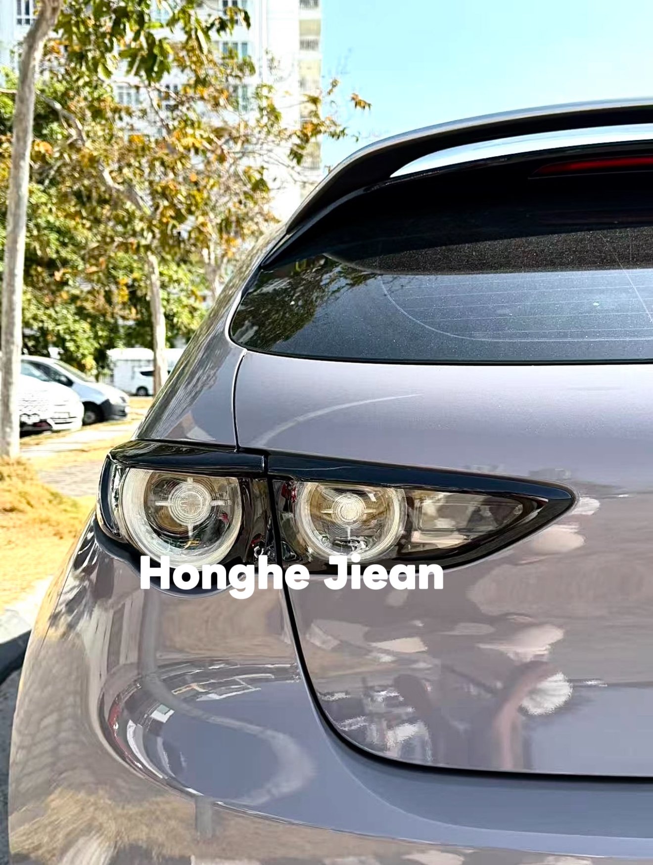Mazda 3 Transparent Venom – themed Tail Lights, Engineered for Superior Visual Appeal and Durability